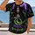 Moonlit Witch and Crystal Orb for Halloween Nights and Enchanted Fall Celebrations All-over Print Unisex T-shirt - 2