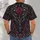 Gothic Rose and Silver Vine Motifs for Outdoor Days and Everyday Alternative Style All-over Print Unisex T-shirt - 4
