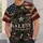 Saluting Soldier and Flag Tribute for Veterans Day and Patriotic Pride All-over Print Unisex T-shirt - 6