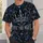 Gothic Silver Crown and Midnight Camo for Halloween Night Queen Style All-over Print Unisex T-shirt - 6