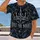Gothic Silver Crown and Midnight Camo for Halloween Night Queen Style All-over Print Unisex T-shirt - 2
