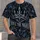 Gothic Silver Crown and Midnight Camo for Halloween Night Queen Style All-over Print Unisex T-shirt - 1