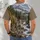 Speckled Hunting Dog and Alpine Forest Stream for Relaxed Weekend Nature Getaways All-over Print Unisex T-shirt - 4
