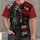 Skeletal Rock Singer With Pumpkins for Halloween Concerts and Punk Nightlife All-over Print Unisex T-shirt - 1