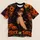 Masquerade Masked Woman and Jack-O'-Lanterns for Halloween Night Parties and Costume Events All-over Print Unisex T-shirt - 5
