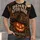 Desert Pumpkin Nightfall Western Halloween Autumn Cowgirl Seasonal Gift All-over Print Unisex T-shirt - 1