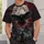 Raven Beneath a Blood Moon for Gothic Nights and Dark Fantasy Enthusiasts All-over Print Unisex T-shirt - 6