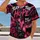 Pink Ribbon Guitar And Roses For Breast Cancer Awareness Rock Music Support All-over Print Unisex T-shirt - 2