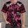 Pink Ribbon Guitar And Roses For Breast Cancer Awareness Rock Music Support All-over Print Unisex T-shirt - 1