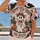 Pink Rodeo Ghost and Pumpkins for Western Halloween Cowgirl Nights All-over Print Unisex T-shirt - 2