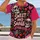 Spooky Skull Cherry Collage for Halloween Parties and Playful Alternative Style All-over Print Unisex T-shirt - 2