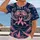 Breast Cancer Awareness Aviator Goggles and Pink Ribbon for Courageous Supporters All-over Print Unisex T-shirt - 2