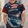 Caribbean Island Sunset Waves And Flag For Summer Coastal Escapes All-over Print Unisex T-shirt - 6