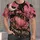 Pink Pumpkin Witch Hat and Potion Bottles for Halloween Night, Spooky Fall Style All-over Print Unisex T-shirt - 1