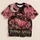 Pink Pumpkin Witch Hat and Potion Bottles for Halloween Night, Spooky Fall Style All-over Print Unisex T-shirt - 5