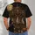 Haunted Carousel Moonlit Halloween Night for Whimsical Autumn Evenings and Spooky Season All-over Print Unisex T-shirt - 4