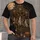 Haunted Carousel Moonlit Halloween Night for Whimsical Autumn Evenings and Spooky Season All-over Print Unisex T-shirt - 1