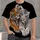 Realistic Tiger Cub Portrait for Wildlife Lovers and Casual Everyday Wear All-over Print Unisex T-shirt - 1