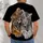 Realistic Tiger Cub Portrait for Wildlife Lovers and Casual Everyday Wear All-over Print Unisex T-shirt - 4