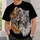 Realistic Tiger Cub Portrait for Wildlife Lovers and Casual Everyday Wear All-over Print Unisex T-shirt - 6