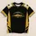 Black Gold Football Skyline Jersey Style for Game Day Fans and City Sports Enthusiasts All-over Print Unisex T-shirt - 5
