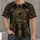 Hooded Gladiator Armor With Football Crest for Game Day Fans and Arena Enthusiasts All-over Print Unisex T-shirt - 1