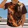 Fire Horse in a Volcanic Storm for Bold Everyday Adventure and Horse Lovers All-over Print Unisex T-shirt - 2