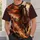Fire Horse in a Volcanic Storm for Bold Everyday Adventure and Horse Lovers All-over Print Unisex T-shirt - 6