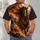 Fire Horse in a Volcanic Storm for Bold Everyday Adventure and Horse Lovers All-over Print Unisex T-shirt - 4