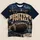 Seattle Football Night Skyline and Rainy Stadium Scene for Halloween Game Day Fans All-over Print Unisex T-shirt - 5
