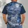 Moonlit Snow Deer and Poinsettias for Cozy Christmas Winter Celebrations at Home All-over Print Unisex T-shirt - 4