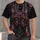 Gothic Rose Moon Cathedral Scene for Halloween Nights and Dark Romantic Style Gift All-over Print Unisex T-shirt - 1