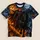 Pumpkin-Head Night Rider in Moonlit Halloween Woods for Spooky Season All-over Print Unisex T-shirt - 5