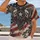 Winged Skulls and Weathered Stars for Patriotic Halloween and Independence Day Wear All-over Print Unisex T-shirt - 2