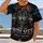 Three Wolves Beneath a Blood Moon for Halloween and Patriotic Outdoor Gatherings Fans All-over Print Unisex T-shirt - 2