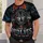 Three Wolves Beneath a Blood Moon for Halloween and Patriotic Outdoor Gatherings Fans All-over Print Unisex T-shirt - 6