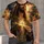 Bearded Robed Figure With Cross And Radiant Steps For Faith And Devotion All-over Print Unisex T-shirt - 1