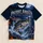 Patriotic Bass Fishing Under Moonlit Skies for Anglers and Autumn Nights All-over Print Unisex T-shirt - 5