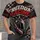 Freedom Racing Helmet and Flag Style for Track Days and Weekend Motorsports All-over Print Unisex T-shirt - 1