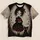Gothic Girl And Black Cat For Alternative Everyday Style And Cozy Weekends All-over Print Unisex T-shirt - 5