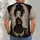 Gothic Girl And Black Cat For Alternative Everyday Style And Cozy Weekends All-over Print Unisex T-shirt - 4