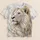 White Lion Golden Mane Art for Everyday Outings and Weekend Travel All-over Print Unisex T-shirt - 5