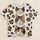 Calico Cat Faces With Leopard Spots for Playful Everyday Style and Cat Lovers All-over Print Unisex T-shirt - 5