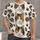 Calico Cat Faces With Leopard Spots for Playful Everyday Style and Cat Lovers All-over Print Unisex T-shirt - 1
