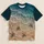 Sea Turtle Shoreline Scene for Relaxed Coastal Days and Warm Weather Getaways for Her All-over Print Unisex T-shirt - 5