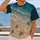 Sea Turtle Shoreline Scene for Relaxed Coastal Days and Warm Weather Getaways for Her All-over Print Unisex T-shirt - 2