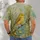 Golden Yellow Sparrow on a Branch for Fresh Forest Days and Nature Lovers All-over Print Unisex T-shirt - 4