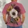 Vintage Botanical Bouquet for Everyday Outings and Romantic Weekend Nature Lovers All-over Print Unisex T-shirt - 4