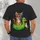 Snorkeling Cat on Green Duck Float for Sunny Beach Days and Coastal Summer Getaways All-over Print Unisex T-shirt - 4