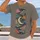 Dreamy Moon and Swirling Clouds for Relaxed Nights, Casual Outings and Gift Giving All-over Print Unisex T-shirt - 2